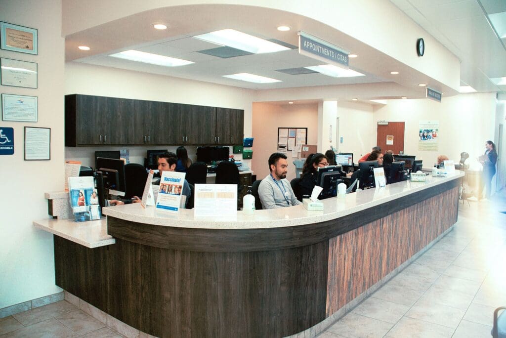 appointment desk