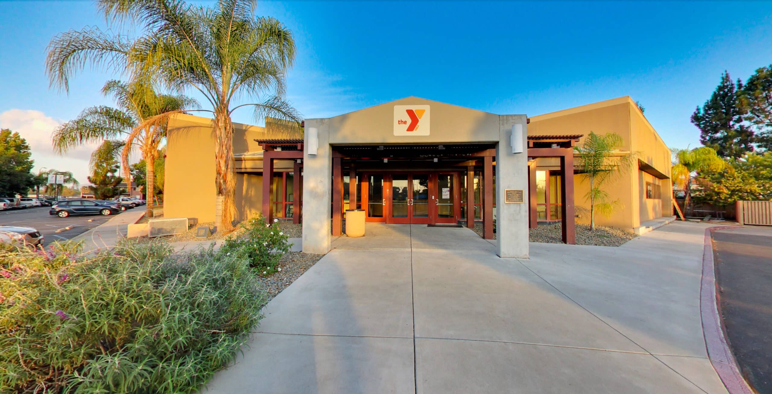 YMCA entrance